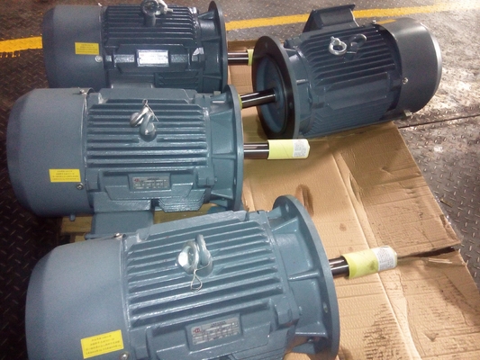 High Power 30KW High Temperature Electric Motors 4 Pole 1500 rpm For Circulation Fan