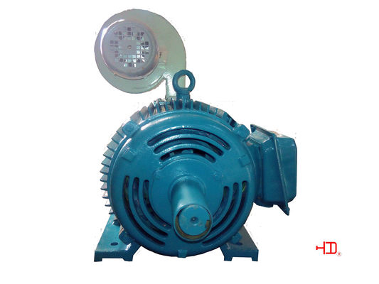 Custom Industrial Electric Motor With Reduction Gear , Centrifugal Blower Cooling Type