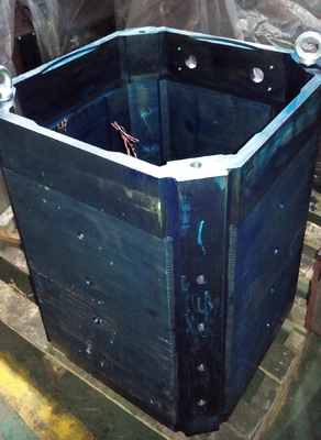 De ventilator koelde 50HZ Industriële gelijkstroom de Motor Veranderlijke Snelheid van 5.5KW 380V, Twee Pool